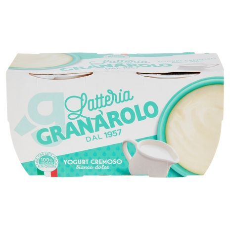 Yogurt Cremoso Bianco Dolce, 2x125 g